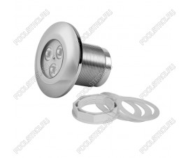 Прожектор светодиодный Aquaviva HJ-FG-SS75-1.5, 6W RGB (AISI-316) Прожектор светодиодный Aquaviva HJ-FG-SS75-1.5, 6W RGB (AISI-316)