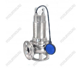 Дренажный насос AquaViva LX QWKF130(380V, 12m3/h*8m, 1,0kW) без поплавка,фланец