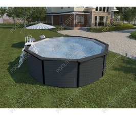Морозоустойчивые бассейны MAGIC POOL (5,5х1,32м) (полный комплект)