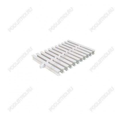 Переливная решетка 1-е. соед. AquaViva 245*25mm Classik 43 шт/1м. пог